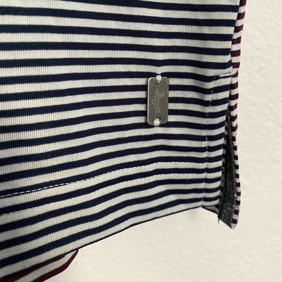 Ashworth • Ez-tec2 Striped Golf Performance Polo Shirt NWT - Picture 9 of 16